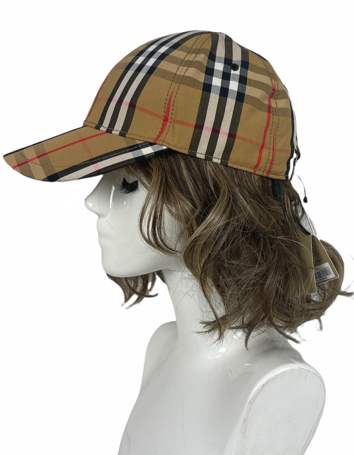 Burberry NWT   Check Baseball Cap sz M