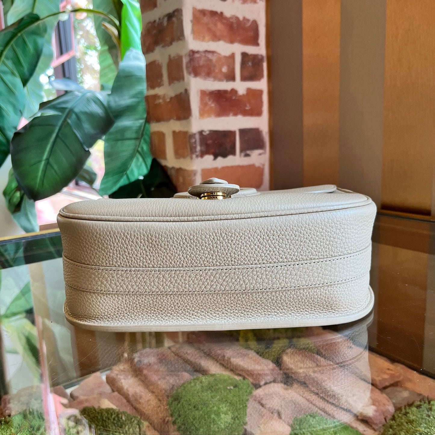 DYOR BoAmeliay Large Grained Calfskin Shoulder Bag