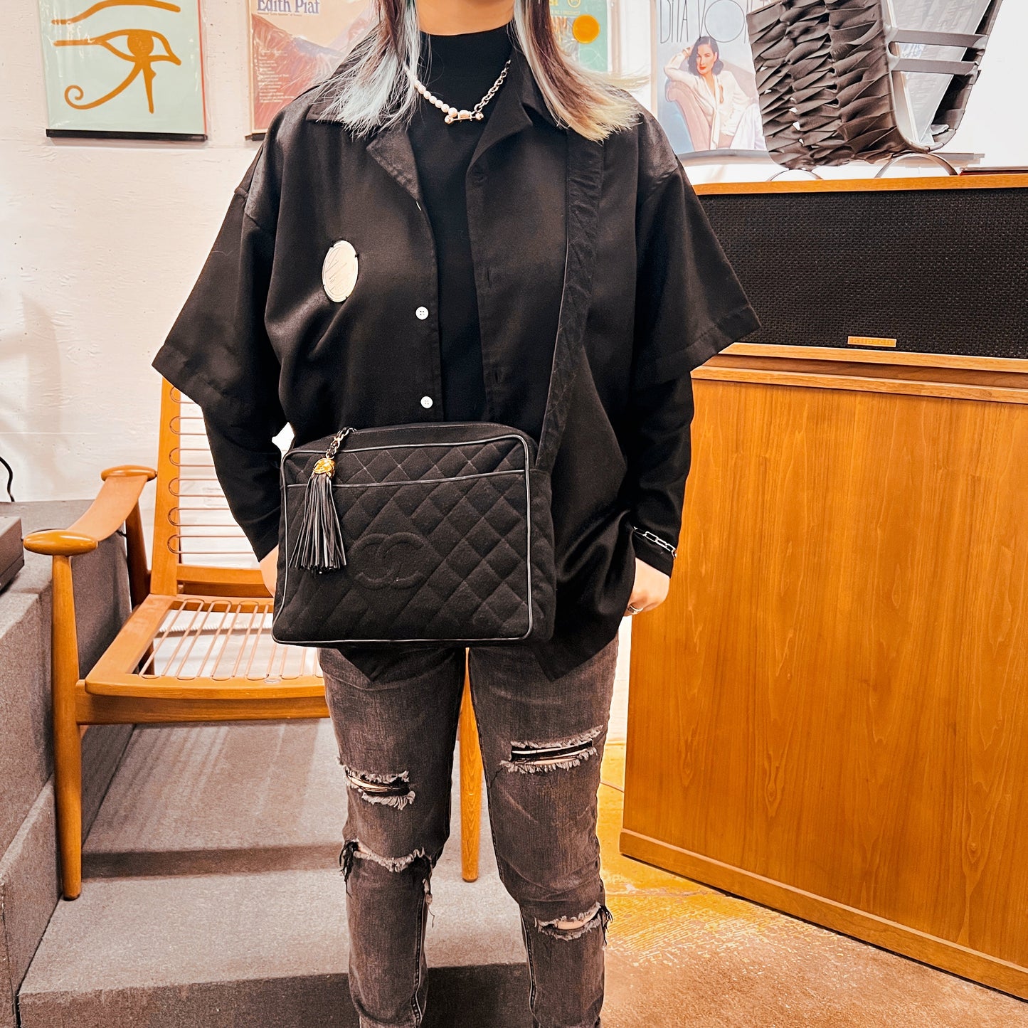 Chanel   Golden Ball Crossbody Bag