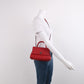 Chanel Coco Handle Small Red Caviar Leather Silver Hardware, 2016-2017