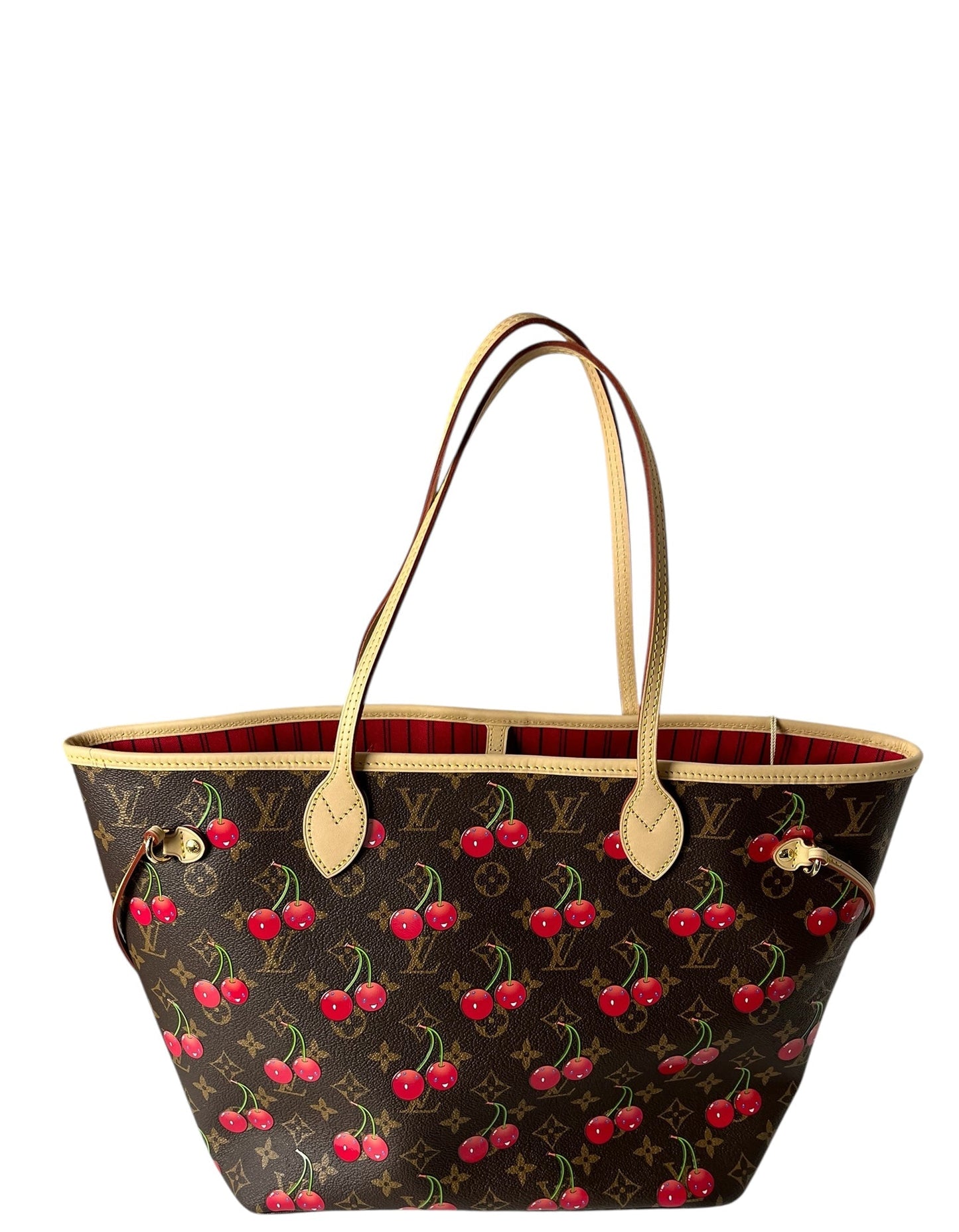 Louis Vuitton 2025 LV x TM Cherry Neverfull MM