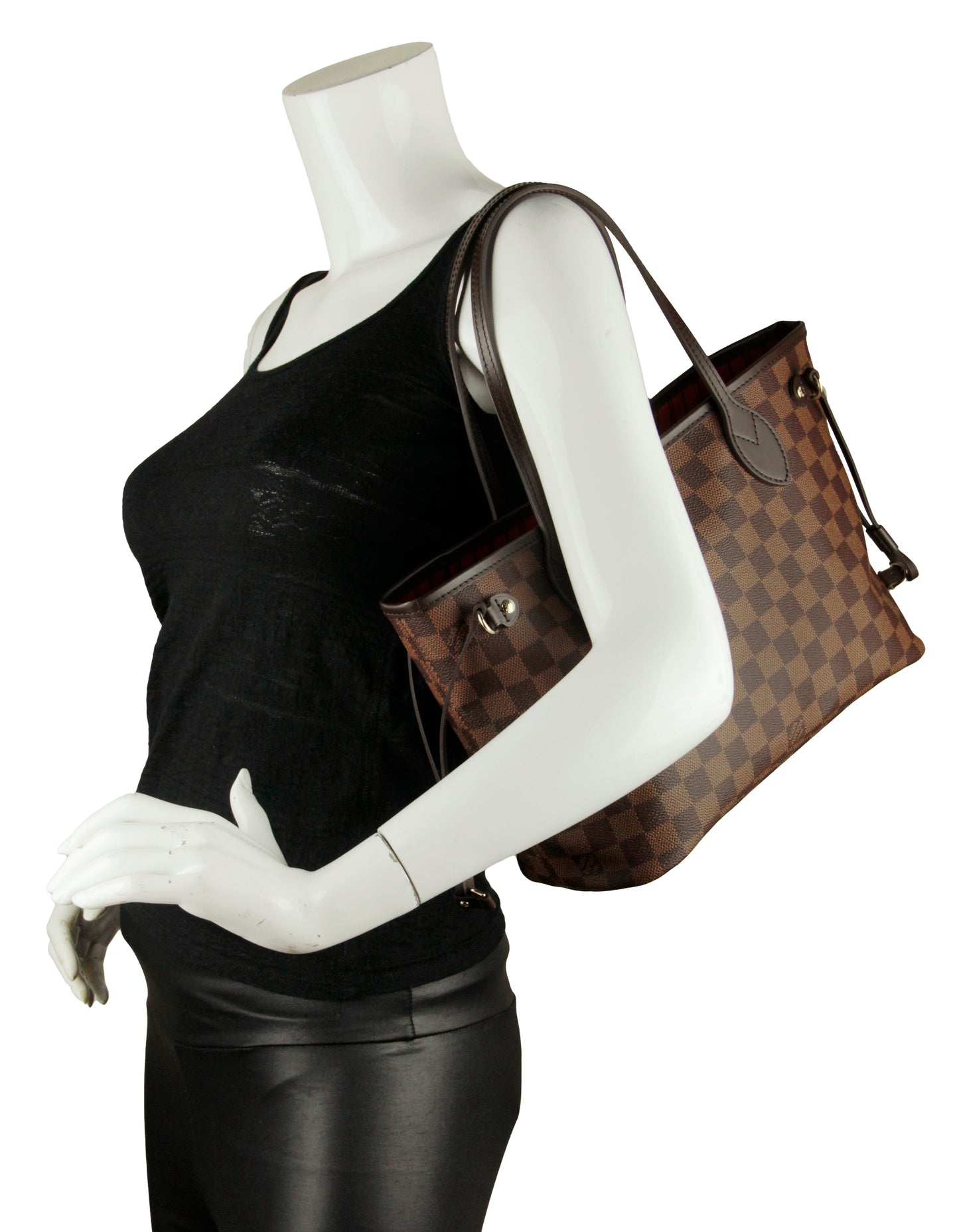 Louis Vuitton Damier Ebene Neo Neverfull PM Tote Bag
