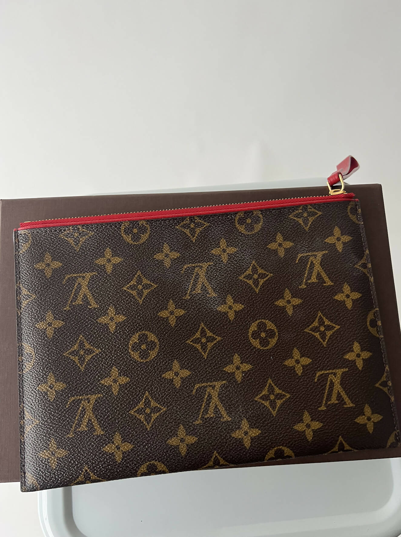 Louis Vuitton Bicolor Monogram Pallas Pochette