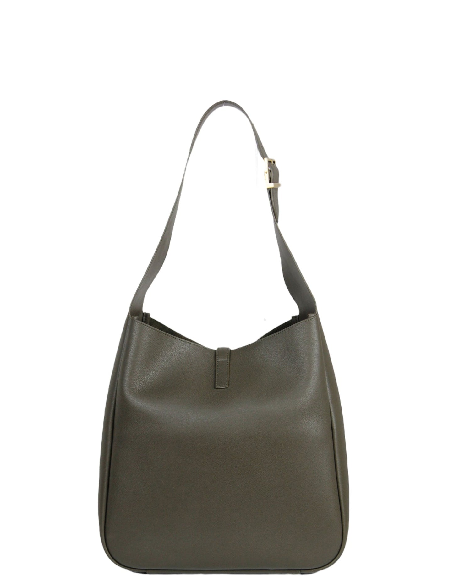 Saint Laurent Green Large Le 5 A 7 Shoulder Bag