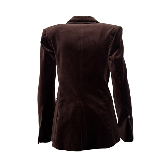 Frame Velvet Blazer