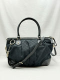 GUCCI Sukey Black GG Tote Bag