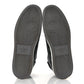 Louis Vuitton Calfskin Monogram Eclipse Mens Rivoli High Top Sneakers 10.5 Black Grey