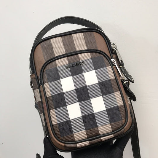 B-Berry - Amelia  Check And Crossbody Bag For Men, Bags 7.7in/19.5Amelia 80491181