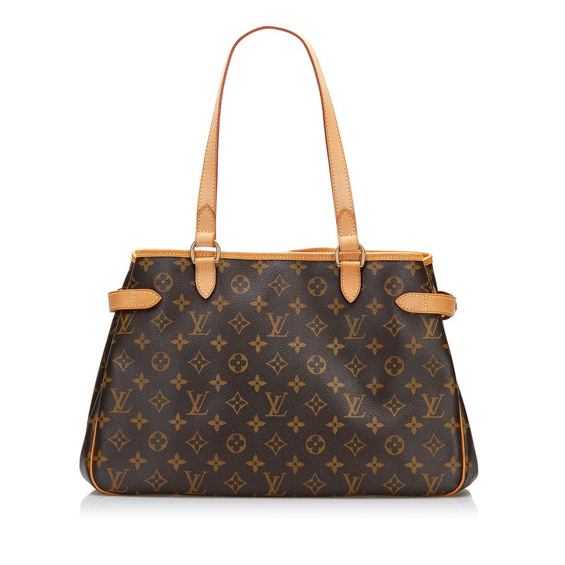 Louis Vuitton Monogram Batignolles Horizontal Handbag Brown