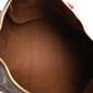 Louis Vuitton Calfskin Monogram Keepall Bandouliere 50 Coquelicot