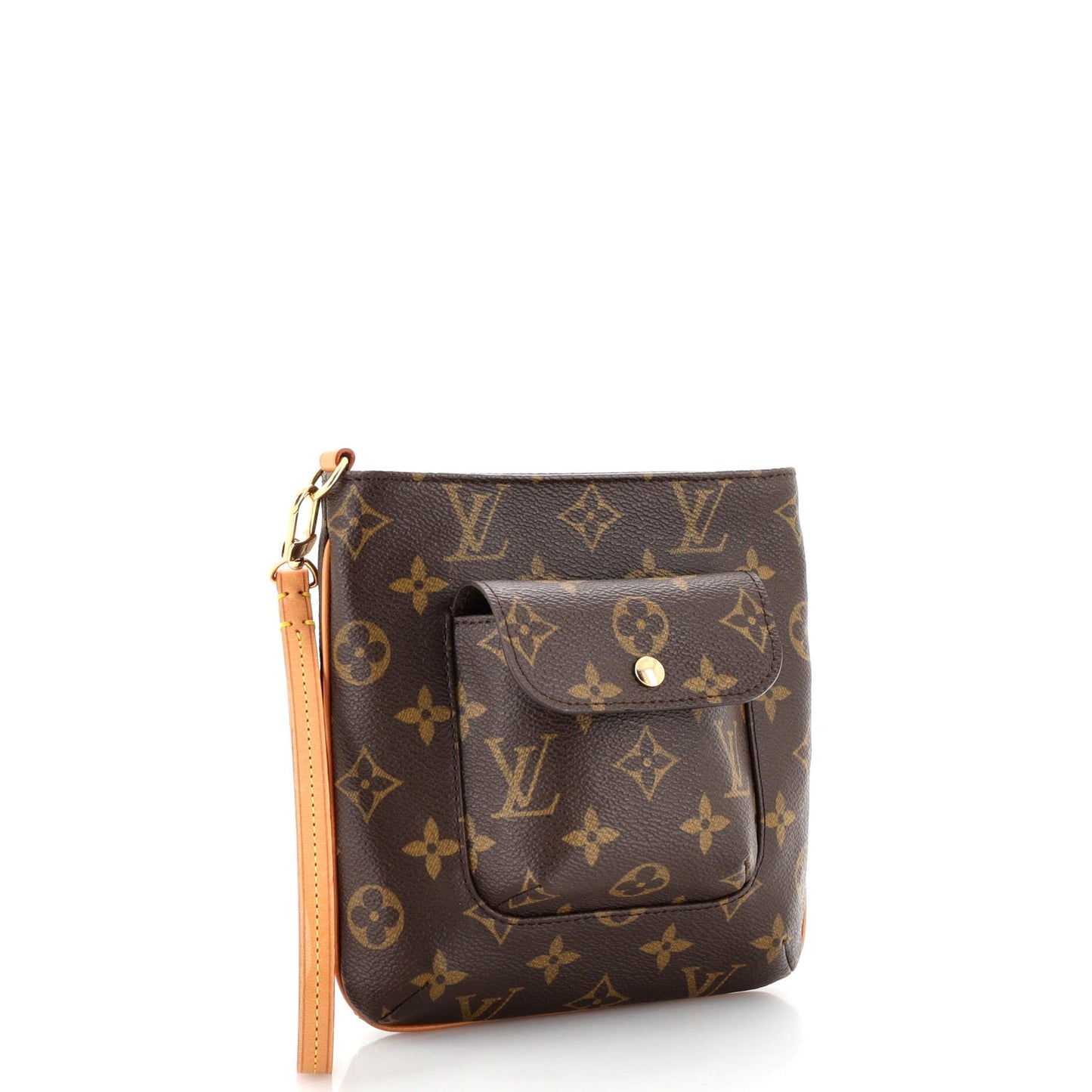 Partition Wristlet Clutch Monogram Canvas