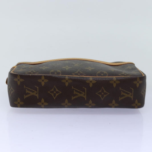 Louis Vuitton Compiègne  Canvas Clutch Bag