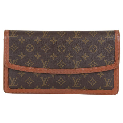 Louis Vuitton Pochette Dame  Canvas Clutch Bag