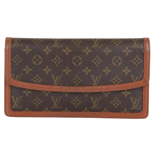 Louis Vuitton Pochette Dame  Canvas Clutch Bag