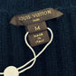 LOUIS VUITTON Navy Blue Size Medium Knee Length Dress