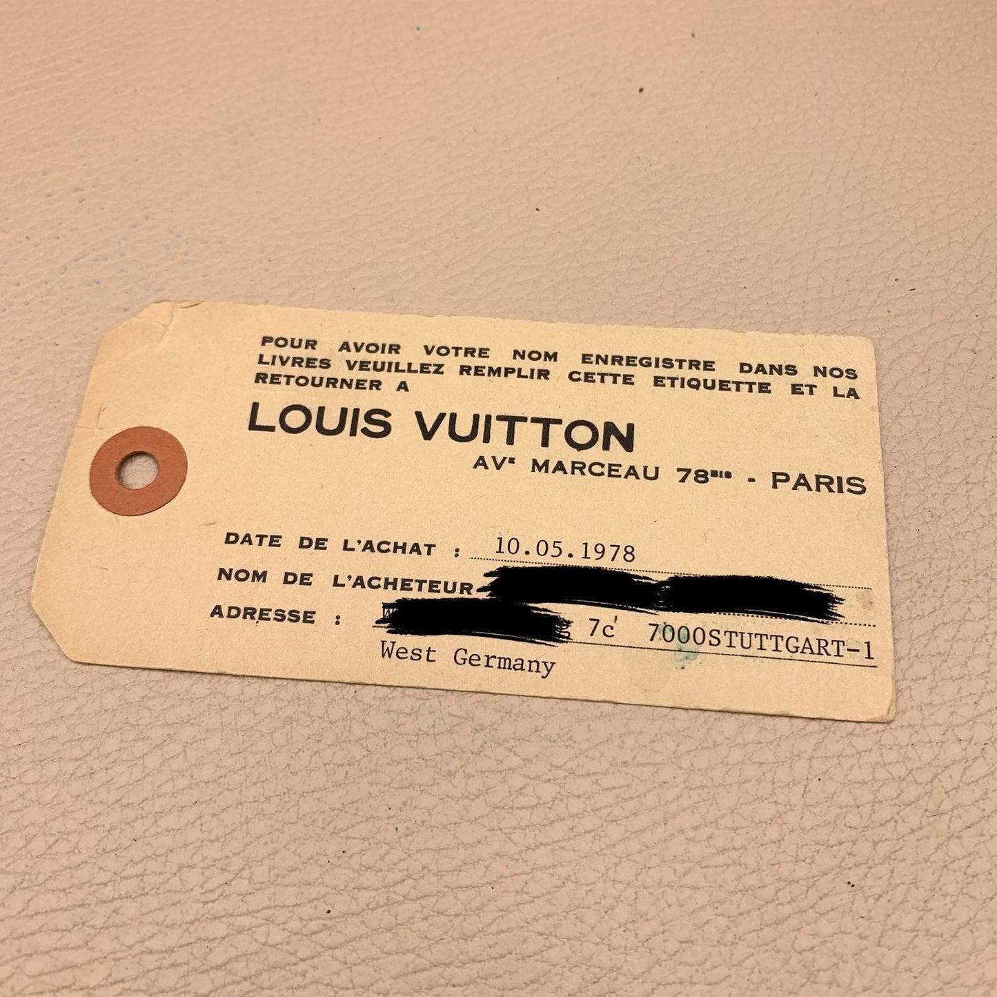LOUIS VUITTON   Monogram President Hard Case Briefcase Bag