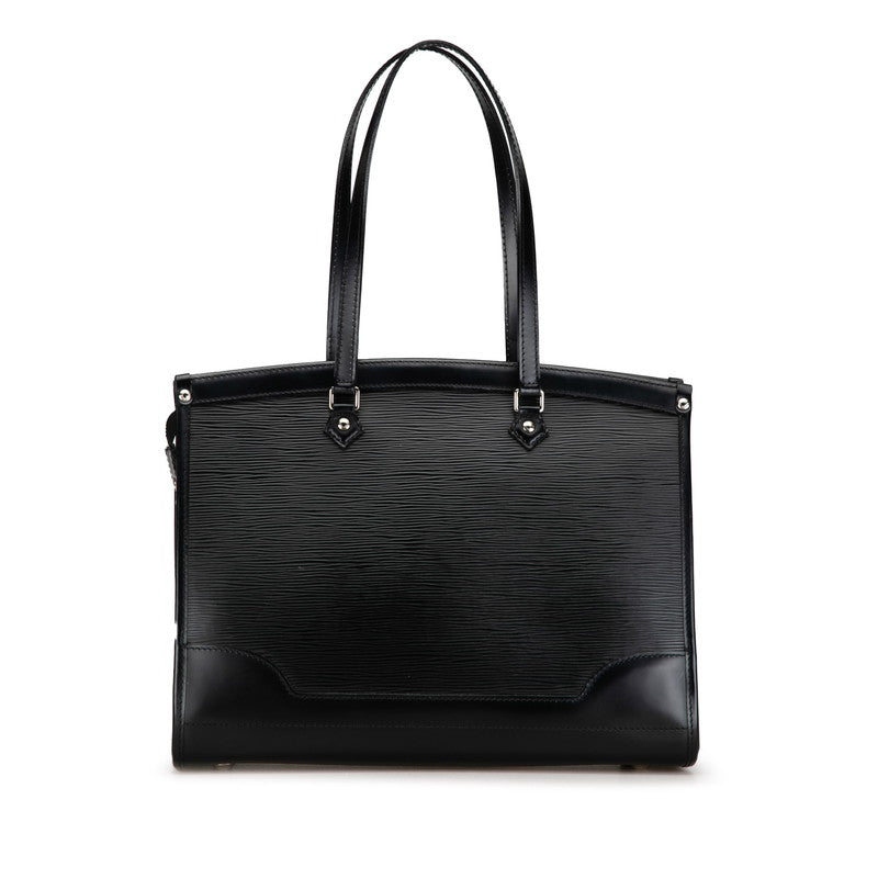 Louis Vuitton Epi Madeleine GM Shoulder Bag M59342 Noir Black Leather  Louis Vuitton