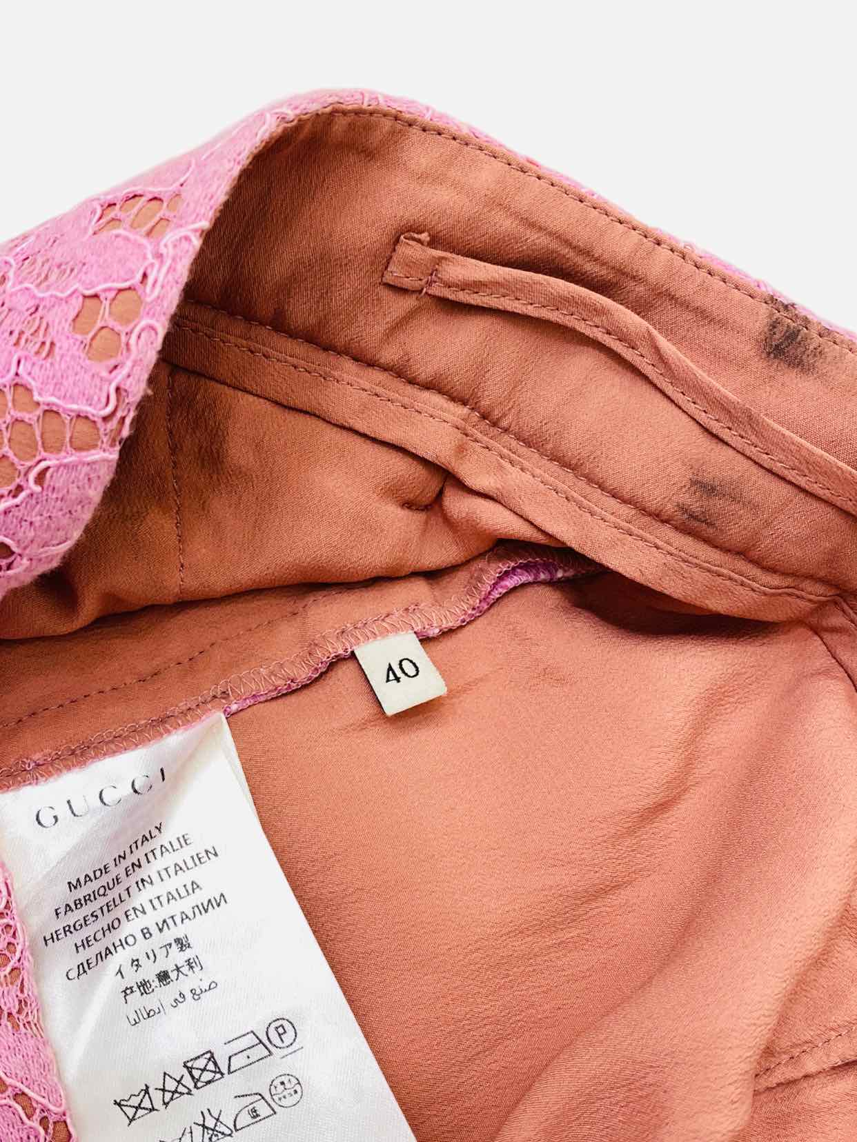 GUCCI Pink Size US 4 Shorts