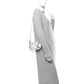 Balenciaga Extra Supple Calfskin Crocodile Embossed Le Cagole Mini Purse With Chain White