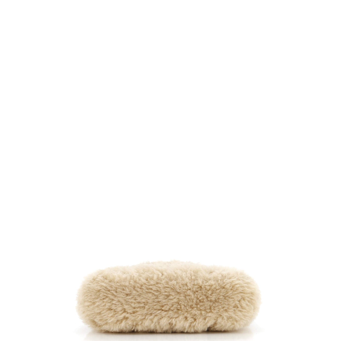 LouLou Puffer Clutch Matelasse Chevron Shearling Small