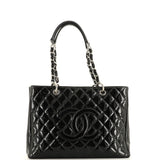 CHANEL Grand Shopping Tote Quilted Patent