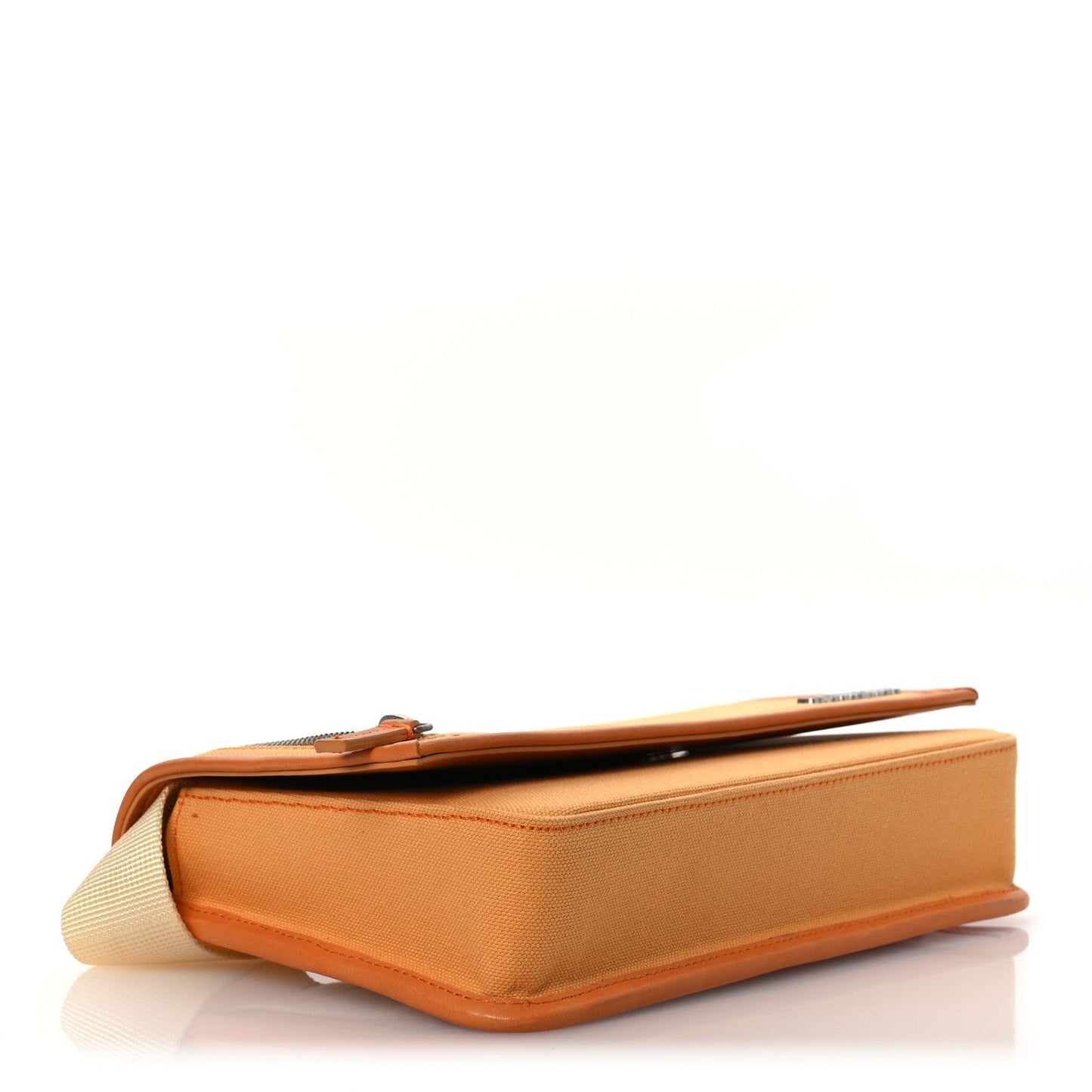 Jacquemus Canvas Le Messageru Bag Orange