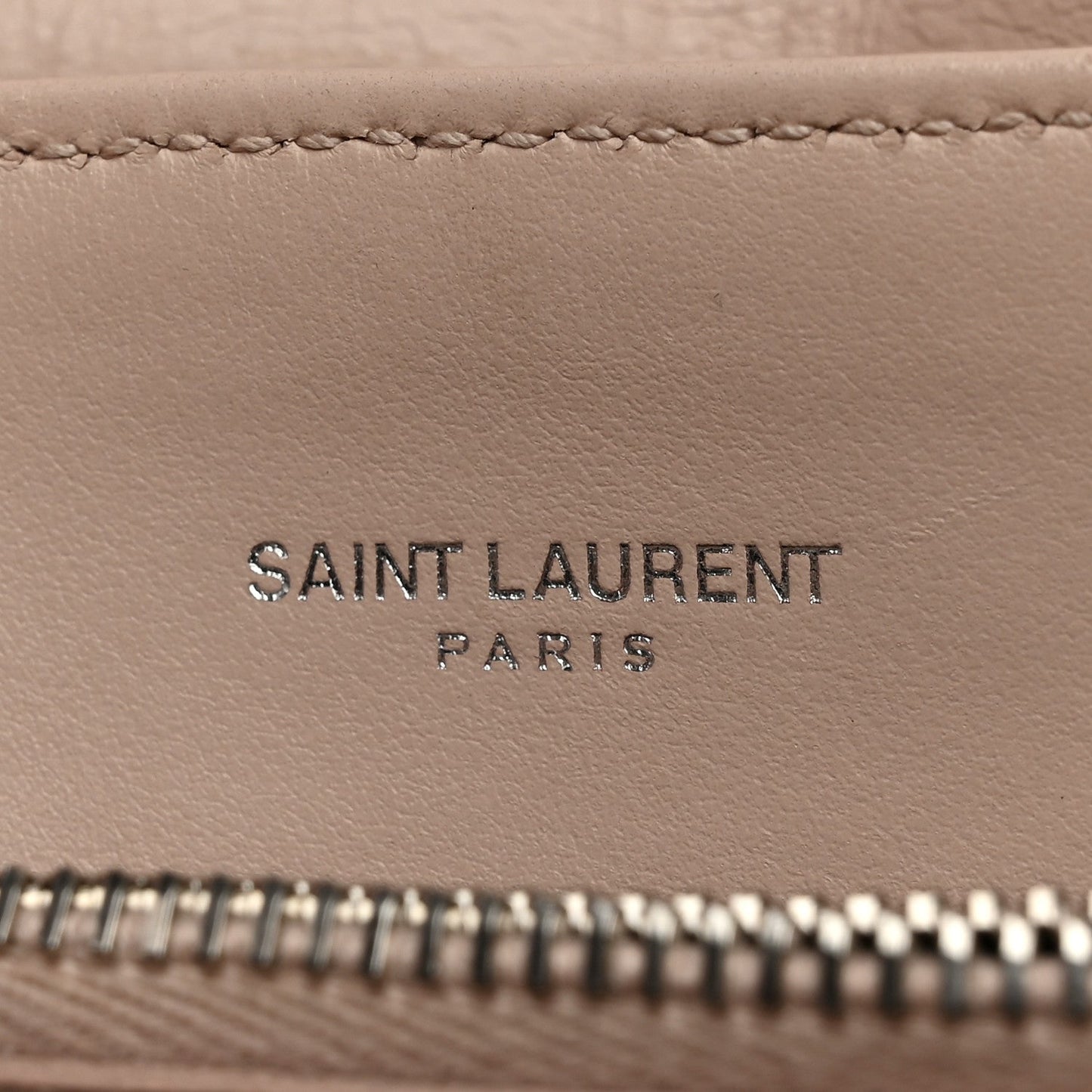 Saint Laurent Calfskin Y Quilted Monogram Medium Loulou Chain Satchel Rose Antic