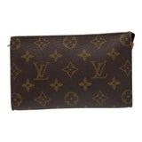 Louis Vuitton Pochette Accessoire  Canvas Clutch Bag