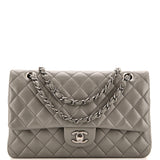 CHANEL Classic Double Flap Bag Quilted Lambskin Medium