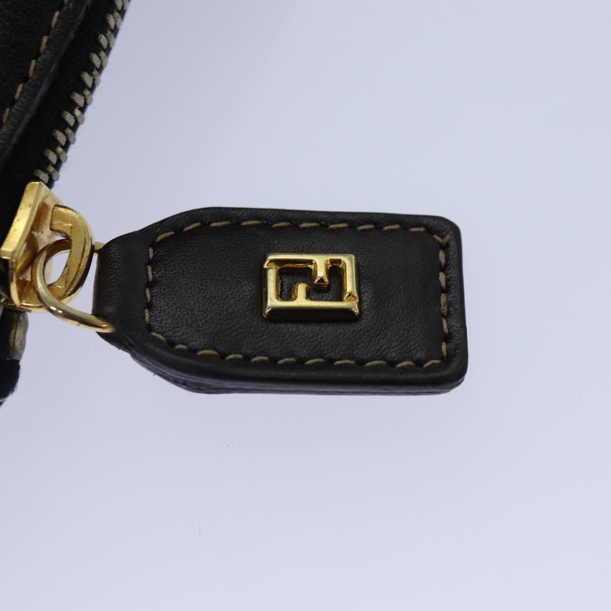 Fendi Zucca  Canvas Clutch Bag