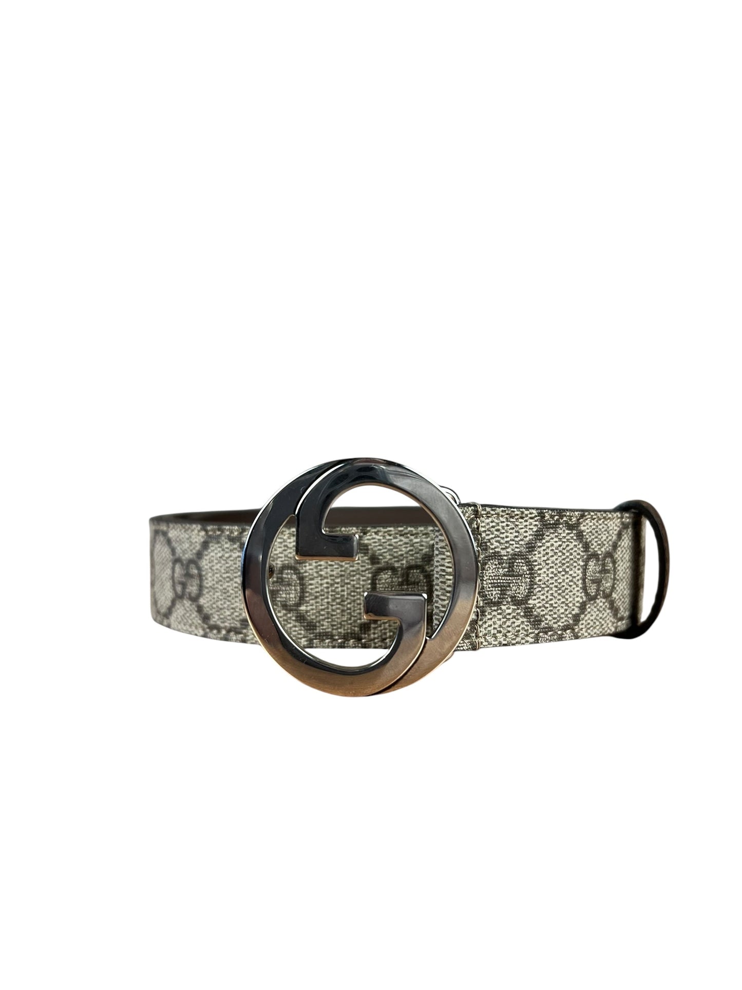 Gucci Coated Canvas Monogram GG Belt
