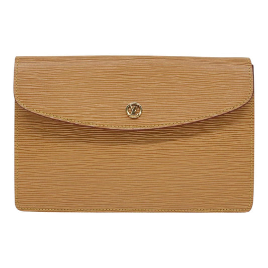 Louis Vuitton Montaigne  Leather Clutch Bag