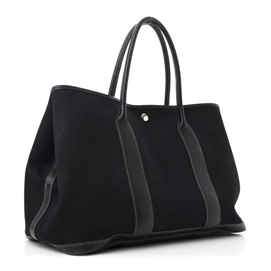 Amelia Toile Negonda Garden Party Tote 36 MM Black