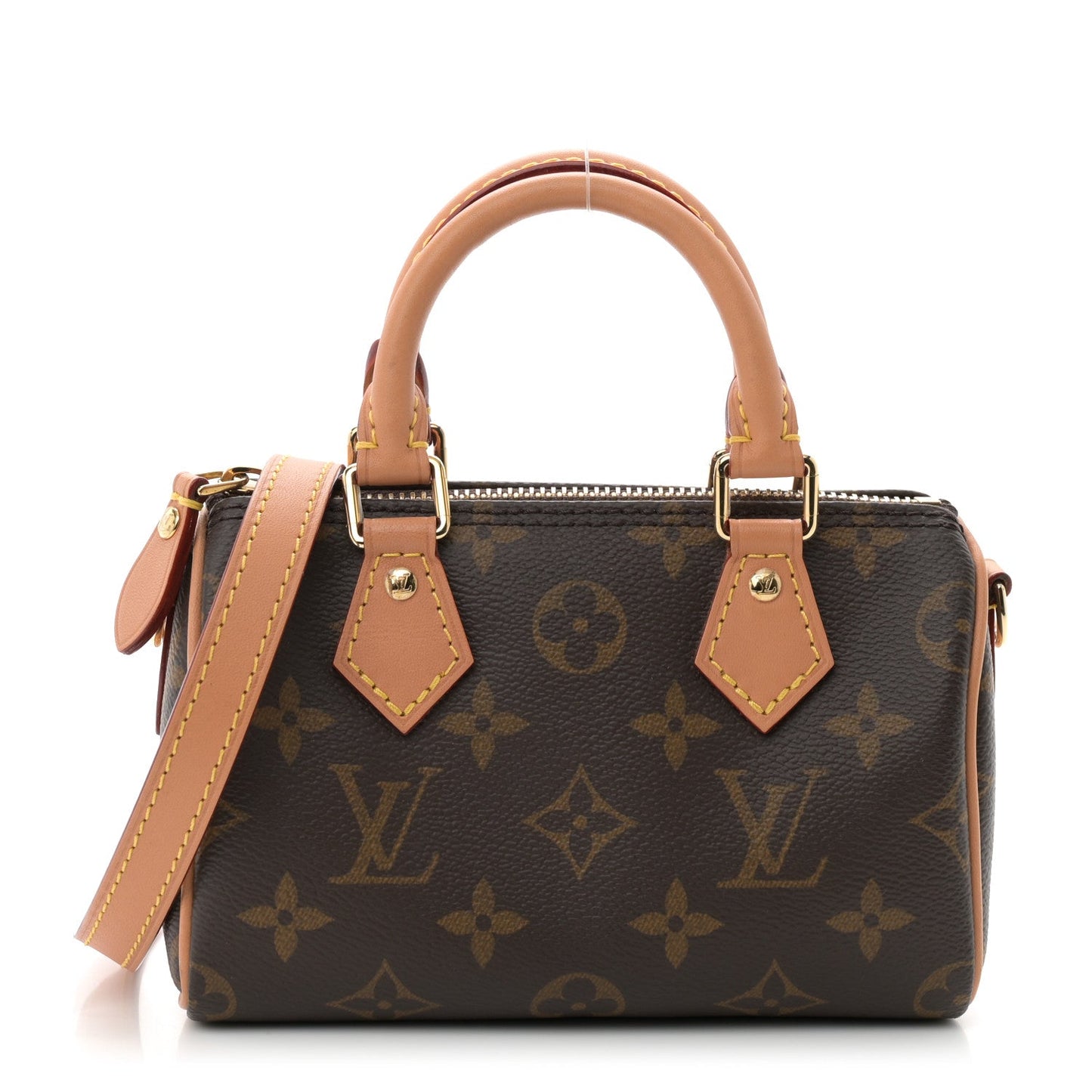 Louis Vuitton Monogram Nano Speedy Bandouliere
