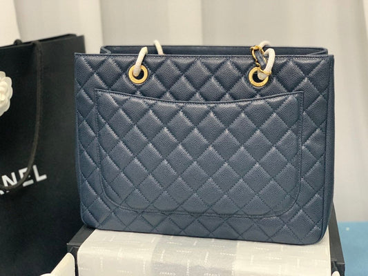 CHL - Tote Bag Spring Collection Gold Toned Hardware Blue For Women 13in/33cm