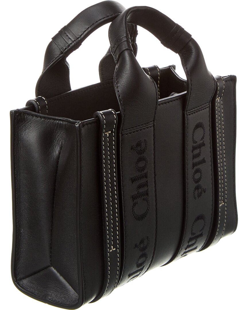 CHL - CC o? Woody Mini Leather Tote