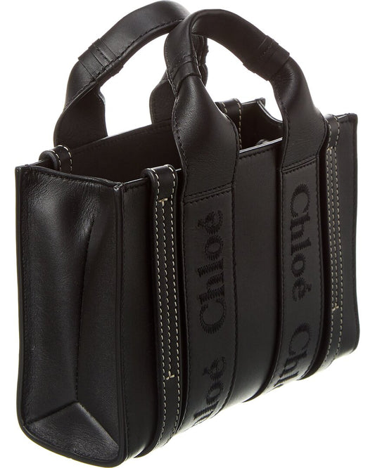 CHL - CC o? Woody Mini Leather Tote