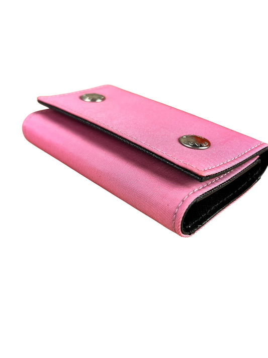 Prada Pink Nylon Key Holder