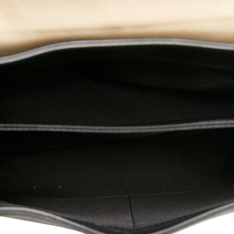 Louis Vuitton Lock Me 2 Cartable Noir Shoulder Bag Creme