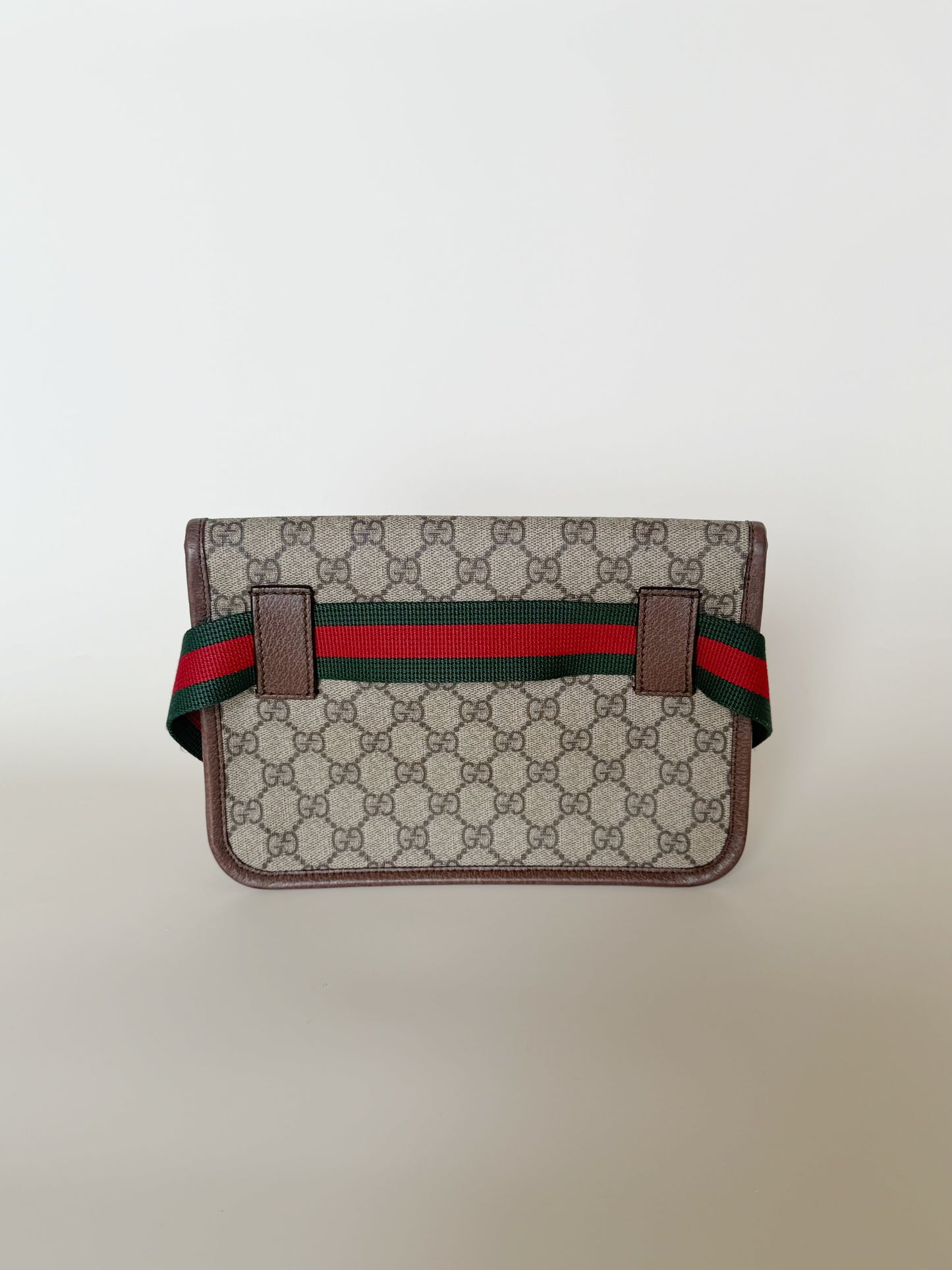 Gucci GG Monogram Neo   Web Belt Bag