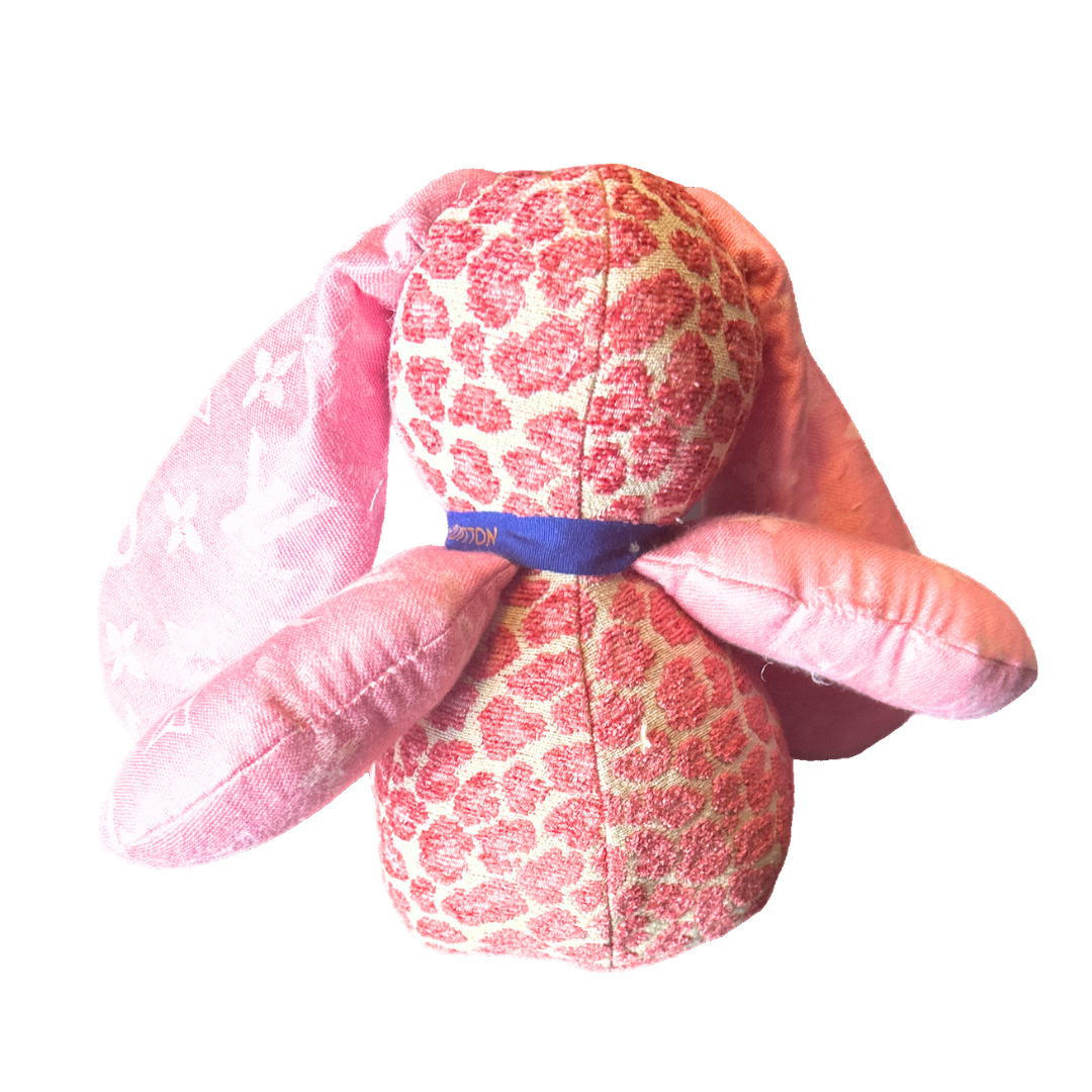 LV Monogram   Silk Scarf Clever Bunny