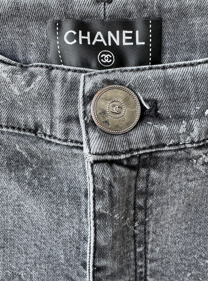 2021 - Chanel Grey Jeans