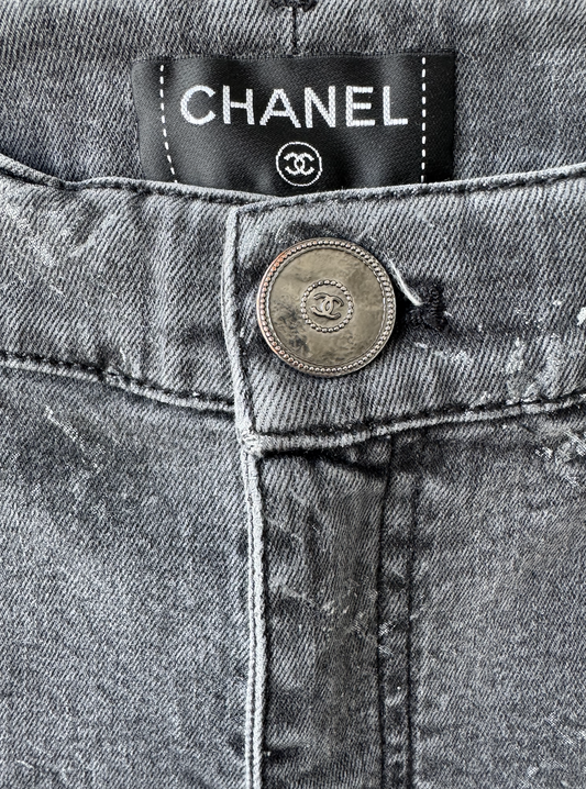 2021 - Chanel Grey Jeans