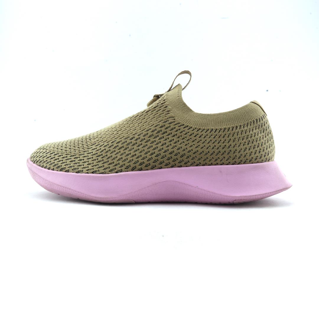 Allbirds Tree Dasher Relay - Hazy Beige (Buoyant Pink Sole)