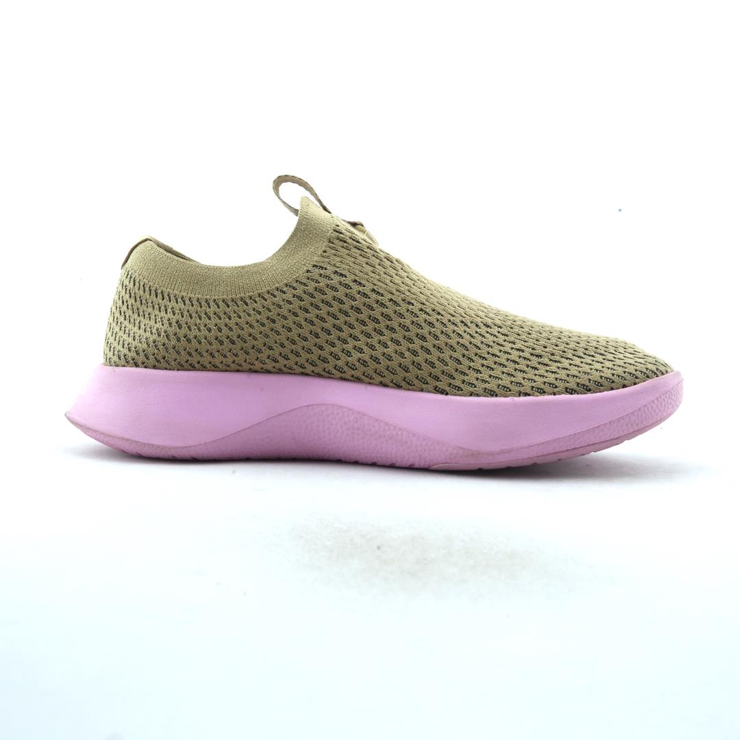 Allbirds Tree Dasher Relay - Hazy Beige (Buoyant Pink Sole)