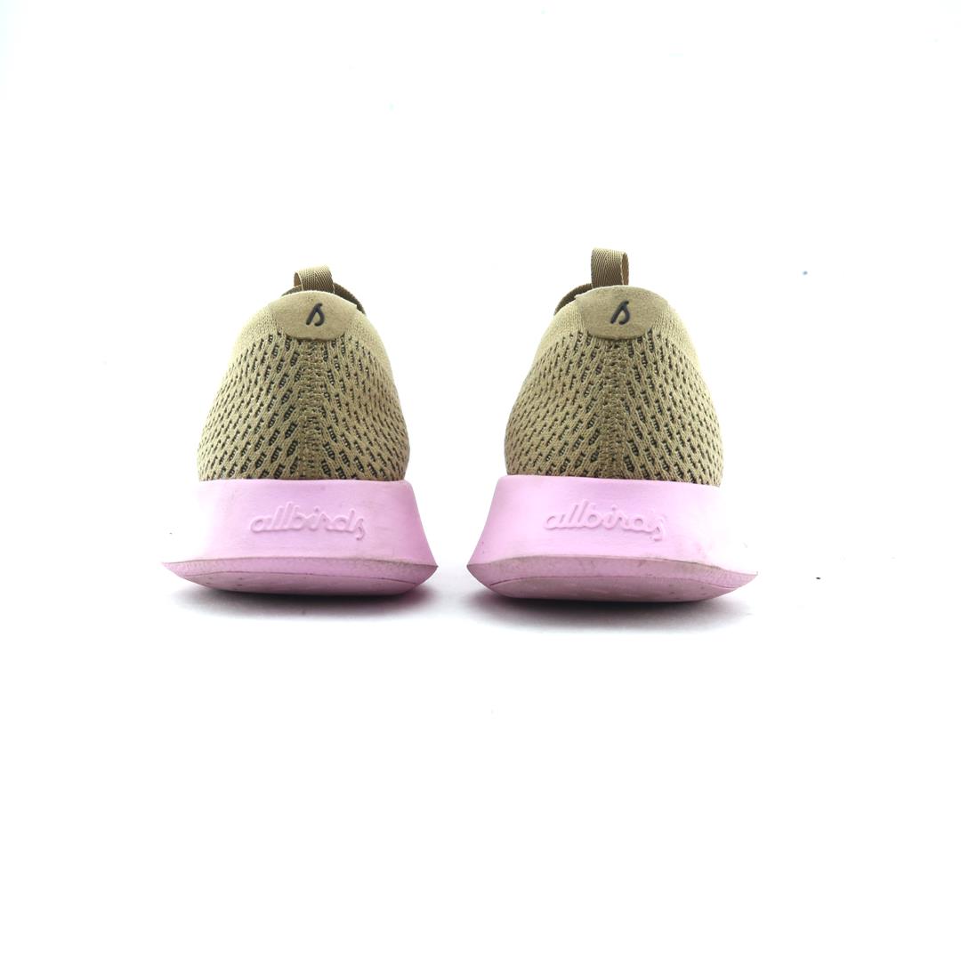 Allbirds Tree Dasher Relay - Hazy Beige (Buoyant Pink Sole)