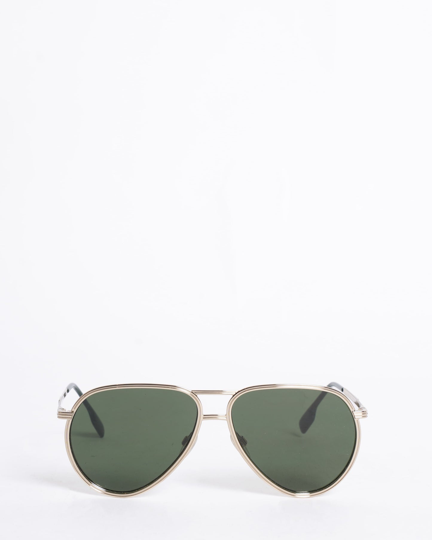 New Burberry Aviator Women's Sunglasses With Black Lens
