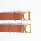 Christian Dior Golden Saddle Belt