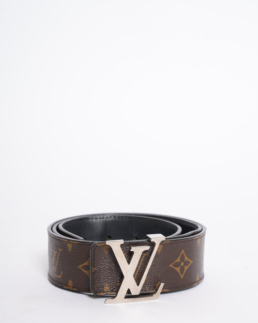 Louis Vuitton Monogram Canvas Signature Buckle Belt