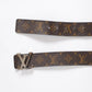 Louis Vuitton Monogram Canvas Signature Buckle Belt
